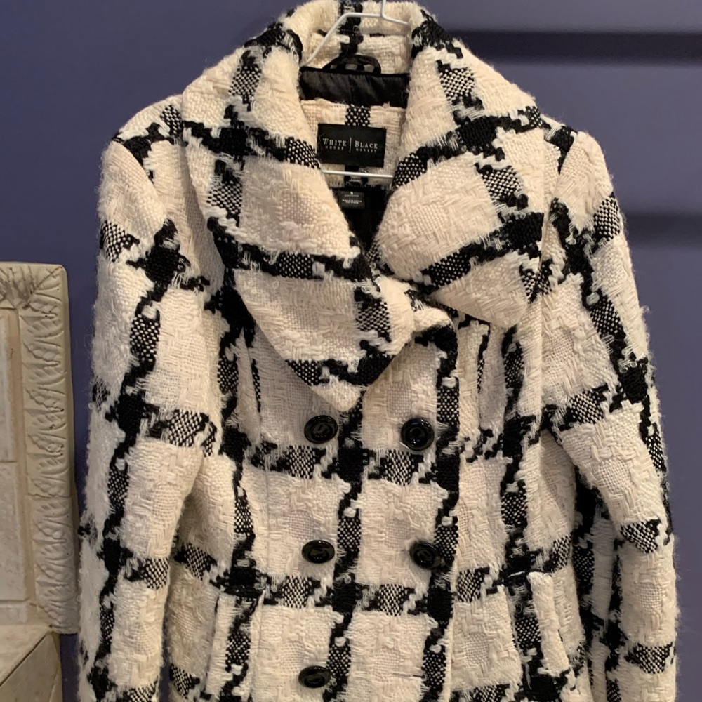 White House Black Market winter Pea coat